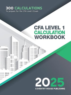 cover image of CFA Level 1 Calculation Workbook